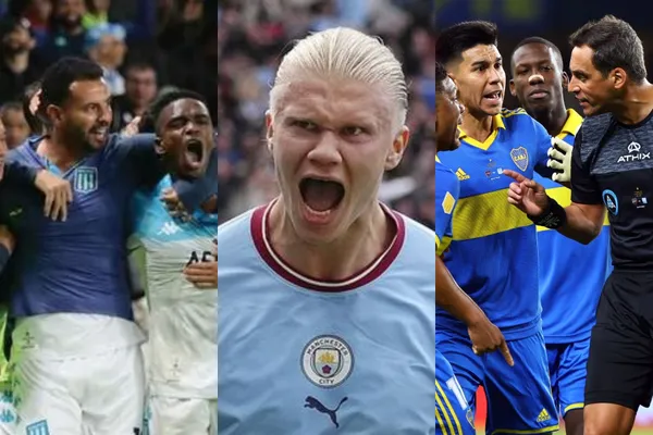 Johan Carbonero humilló a Boca Juniors con un golazo al estilo de Erling Haaland.