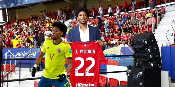 Johan Mojica es el nuevo jugador del Osasuna de España.