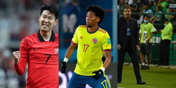 Johan Mojica fue un tronco en la Selección Colombia contra la Selección Corea del Sur.