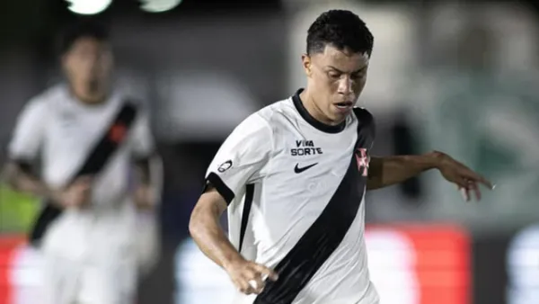 Johan Rojas recibió elogios de su entrenador en Vasco da Gama - Instagram @johan_rojas_20