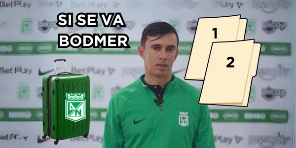 John Jairo Bodmer pende de un hilo en Atlético Nacional y suenan posibles reemplazos.