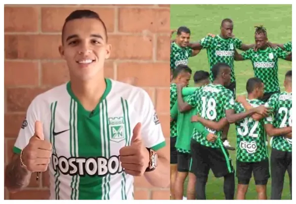 Jonathan Marulanda cumplió con su primera práctica en Atlético Nacional y ya demostró su talento ante este crack del club