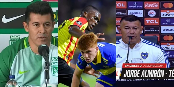 Jorge Almirón menospreció al Deportivo Pereira.