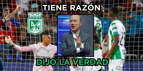Jorge Bermúdez acertó sobre la realidad de Atlético Nacional.