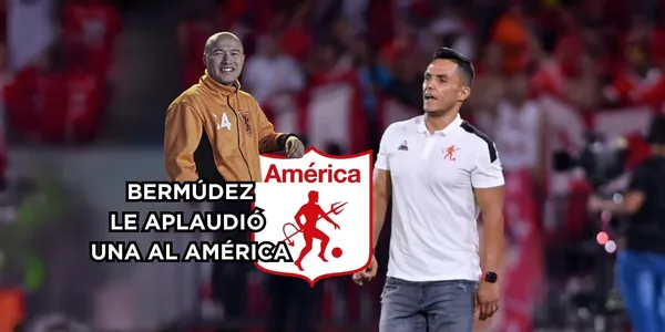 Jorge Bermúdez le aplaudió una al América de Cali, mira el video que está abajo.