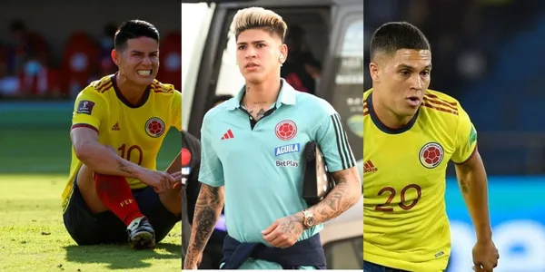 Jorge Carraccas borraría a James Rodríguez y a Juan Fernando Quintero de la Selección Colombia.