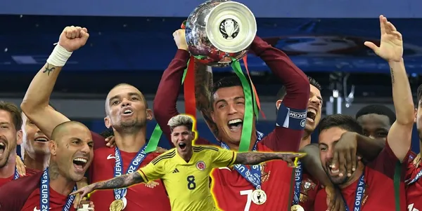 Jorge Carrascal destacado en la Selección Colombia y le ven destellos de juego como un panita portugues de Cristiano Ronaldo.
