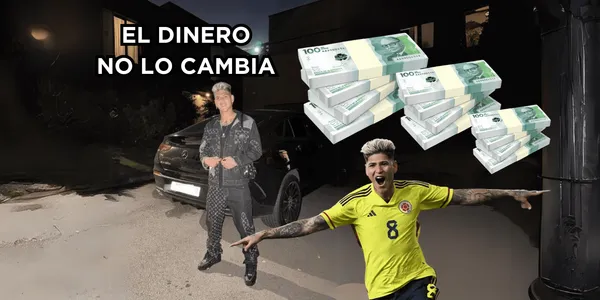 Jorge Carrascal está en Colombia y demuestra que mantiene su humildad intacta pese a los millones que gana con el fútbol.