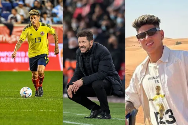 Jorge Carrascal está en la mira del Atlético de Madrid y el colombiano sorprendió en un curioso lugar en esta época.