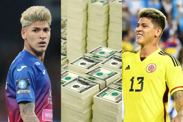 Jorge Carrascal ha subido de precio de mercado y su valor se ha incrementado de manera progresiva desde que llegó a Rusia.