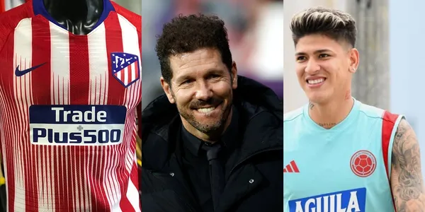 Jorge Carrascal en la mira del Atlético de Madrid de Diego Simeone.