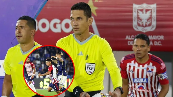 Jorge Duarte el juez de Millonarios vs Junior- Fotos: El Tiempo, Periodista Rafael Castillo