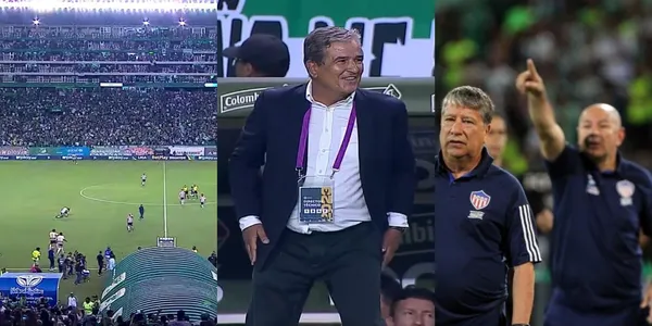 Jorge Luis Pinto y El Bolillo Gómez se volvieron a ver caras en el fútbol colombiano, esta vez la suerte le sonrió al entrenador santandereano.