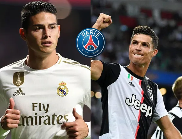 Jorge Mendes, agente de ambos jugadores, se reunirá con PSG para negociar a James Rodríguez y Cristiano Ronaldo, esto es lo que pedirá por ellos y los lujos que quieren los jugadores.