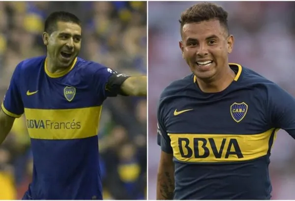 Jorge Riquelme tuvo un cruce con un periodista argentino en una de las cabinas de la Bombonera.