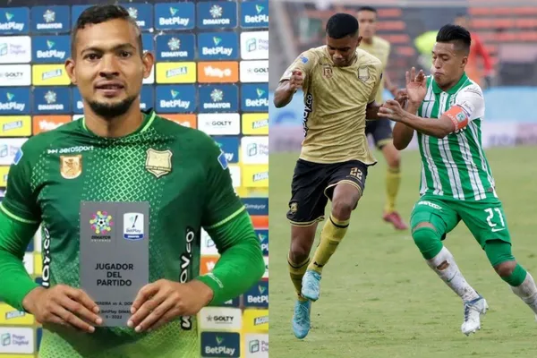 José Contreras la rompió con Águilas Doradas ante Atlético Nacional y evitó que su equipo perdiera el partido