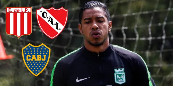 José Cuadrado se ha mostrado muy solvente, es una de las figuras de Atlético Nacional y uno de los grandes de Argentina ya le puso el ojo para ficharlo