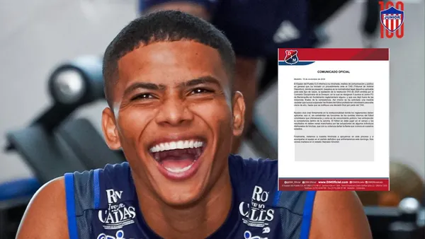 José Enamoraddo. Foto: redes de Junior y el DIM.