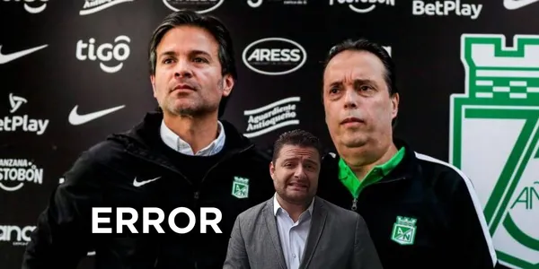 José Luis Alarcón advirtió sobre un error que comete Atlético Nacional en este momento.