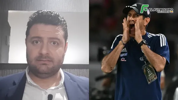 Jose Luis Alarcon Foto: Antena 2 y Captura de El Futbolero