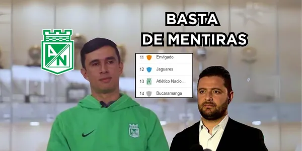 José Luis Alarcón le mandó unos sablazos a Atlético Nacional.