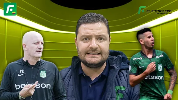 José Luis Alarcón, Pablo Repetto y Pablo Ceppelini Foto: Captura de pantalla El Futbolero y El Colombiano