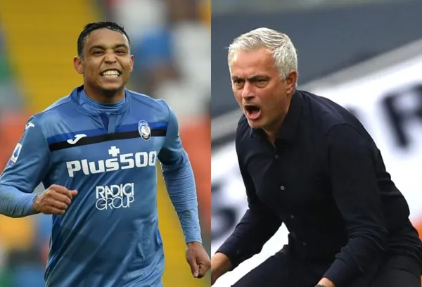 José Mourinho pudo ver jugar a Luis Muriel en cancha en el partido del Atalanta contra la AS Roma, el portugués tuvo una buena lectura del colombiano y se habla de un posible fichaje.