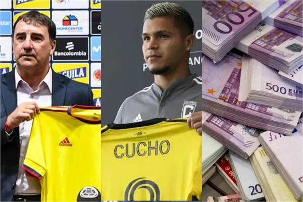 Juan Camilo Cucho Hernández no ha sido tenido en cuenta por Néstor Lorenzo en la Selección Colombia