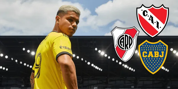 Juan Camilo Hernández le hizo un guiño a uno de los clubes más grandes de Argentina.