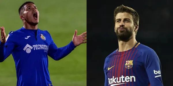 Juan Camilo Hernández tuvo un partido más que aceptable ante FC Barcelona y cracks de la talla de Gerard Piqué reaccionaron por su buen juego.