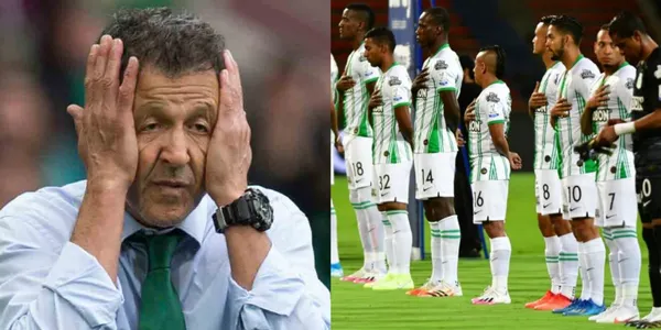 Juan Carlos Osorio gana partidos y pese a ello hay la crítica constante de un sector de la hinchada de Atlético Nacional, quienes están convencidos que hace esto para jugar mal.