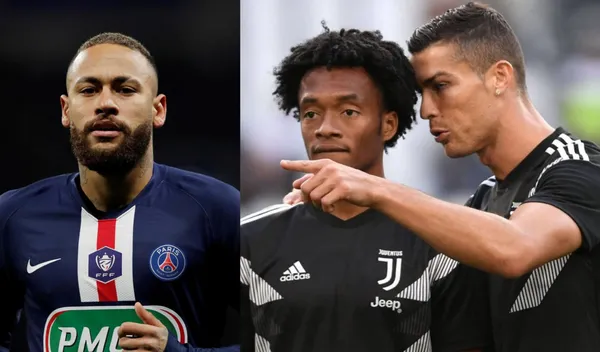 Juan Cuadrado podría pasar de compartir cancha con Cristiano Ronaldo a hacerlo con Neymar.