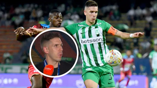 Juan Felipe Aguirre Foto: El Colombiano y Captura de Win Sports