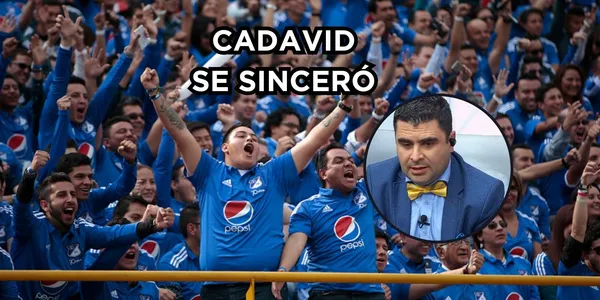 Juan Felipe Cadavid se sinceró con los hinchas de Millonarios FC, mira el video que está abajo.