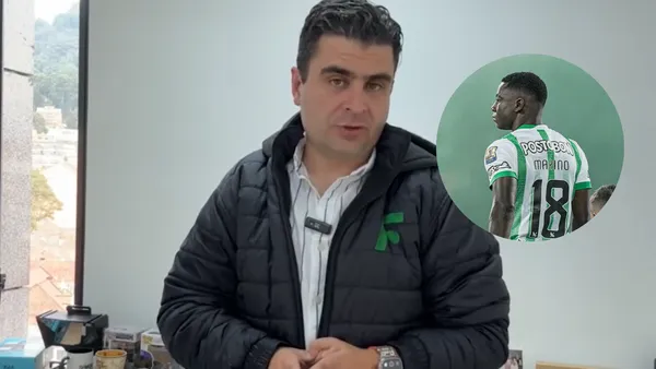 Juan Felipe Cadavid y Marino Hinestroza Foto: El Futbolero y Nacionaloficial