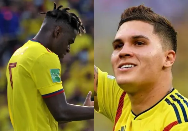 Juan Fernando Quintero anotó un golazo con la Selección Colombia y le dio una lección a Duván Zapata por un importante motivo.