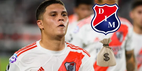 Juan Fernando Quintero compartió una sugerente imagen que lo vincula con Independiente Medellín en sus redes sociales.