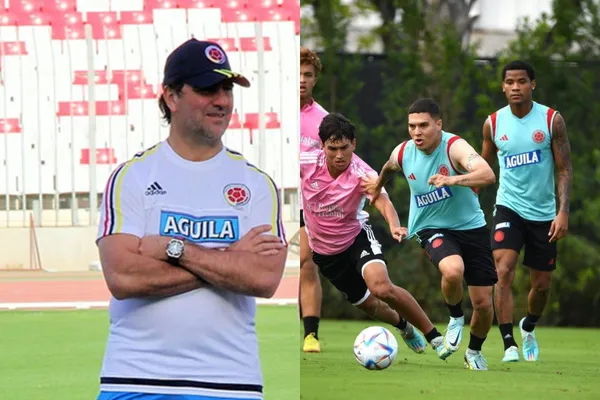 Juan Fernando Quintero está concentrado con la Selección Colombia de Néstor Lorenzo.