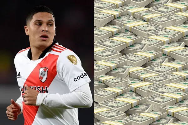 Juan Fernando Quintero está en duda en River Plate y un millonario equipo estaría interesado en ficharlo.