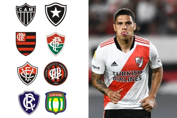 Juan Fernando Quintero está en la mira de un grande de Brasil que lo podría sacar de River Plate.