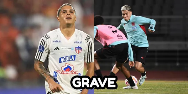 Juan Fernando Quintero está lesionado.