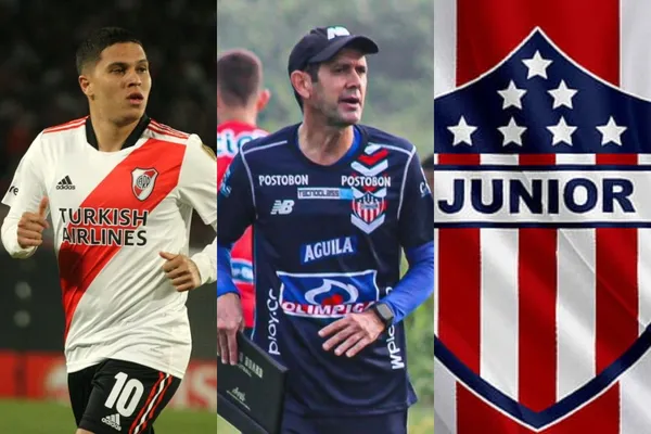 Juan Fernando Quintero está en negociaciones con el Junior de Barranquilla tras quedar libre de River Plate