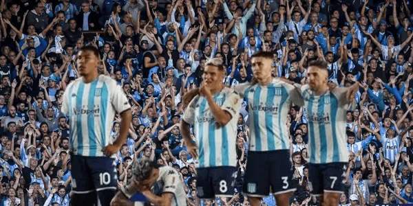 Juan Fernando Quintero está viviendo un momento complicado con la camiseta de Racing.