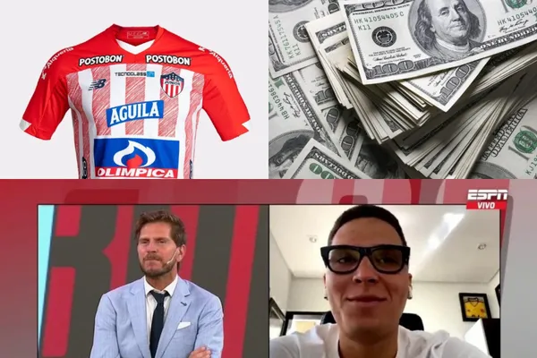 Juan Fernando Quintero estaría en la mira del Junior FC en el siguiente mercado de pases.
