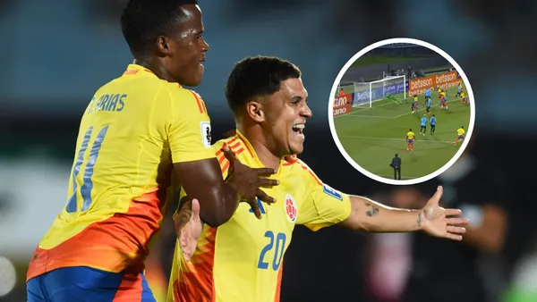 Juan Fernando Quintero Foto: AFP y Captura de Gol Caracol