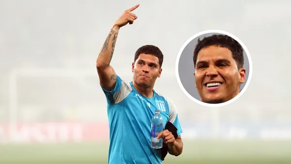 Juan Fernando Quintero Foto: Olé y Captura de X