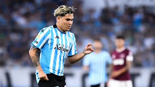 Juan Fernando Quintero. FOTO: Racing Club oficial.