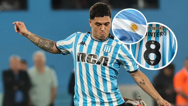 Juan Fernando Quintero Foto: Redes de Racing Club