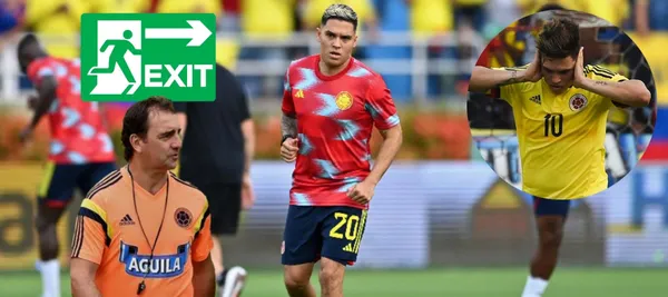 Juan Fernando Quintero fue borrado de esta eliminatoria de Colombia ante Uruguay y Ecuador