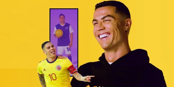 Juan Fernando Quintero fue contratado por una marca al estilo de lo que hace Cristiano Ronaldo.